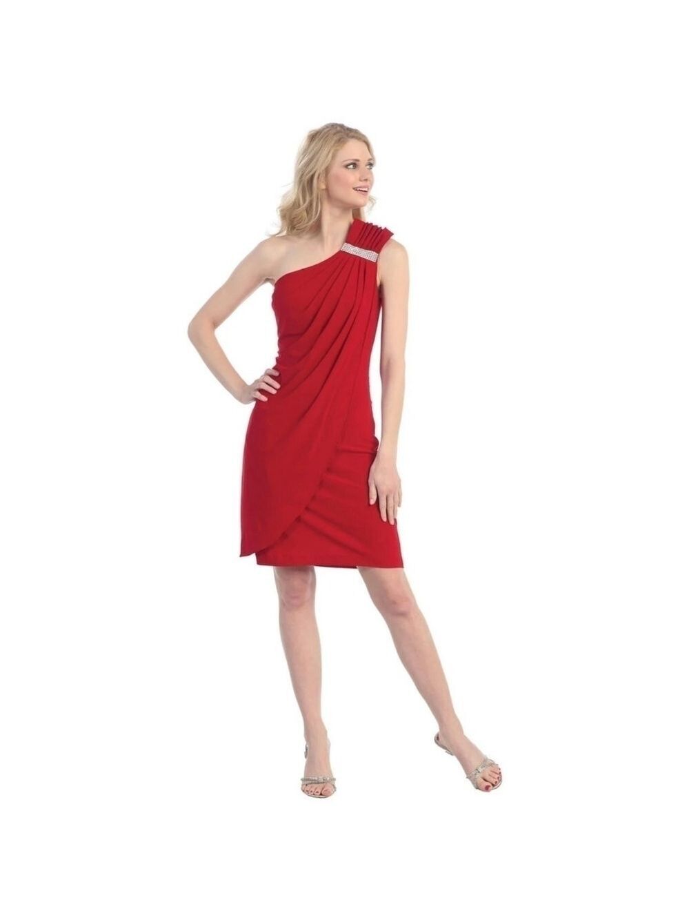 Host PICK NWT festive Cleo red dress crystal size 6